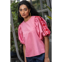 Load image into Gallery viewer, EMILY LOVELOCK | Nora Top | Morning Glory - LONDØNWORKS