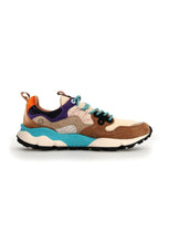 Load image into Gallery viewer, FLOWER MOUNTAIN | Yamano 3 Suede/Nylon Sneakers | Light Brown-Beige-Violet - LONDØNWORKS
