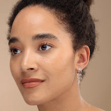Load image into Gallery viewer, SCREAM PRETTY |  Illusion Claw Drop Earrings | Sterling Silver - LONDØNWORKS