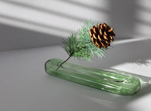 MÆGEN | Lilo Hand Blown Glass Incense Holder | Green - LONDØNWORKS