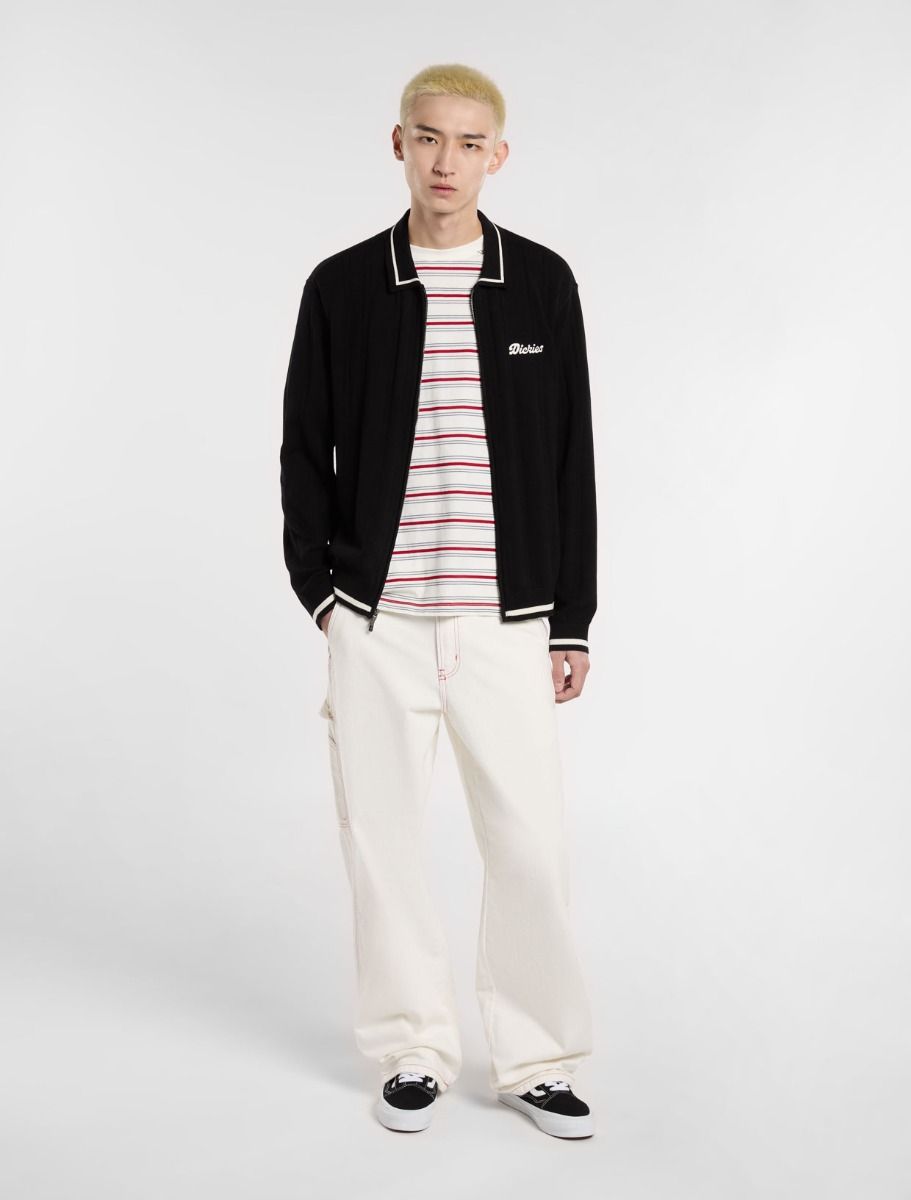 DICKIES | Lewistown Full-Zip Cardigan | Black– LONDØNWORKS