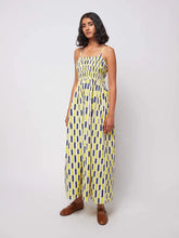 Load image into Gallery viewer, BOBO CHOSES | Brush Strokes Gathered Bustier Dress | Multicolour - LONDØNWORKS