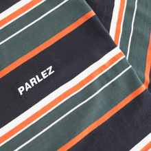 Load image into Gallery viewer, PARLEZ | Elche Striped T-shirt | Navy - LONDØNWORKS