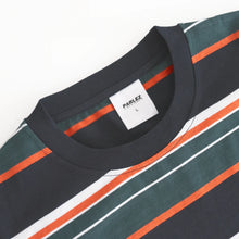 Load image into Gallery viewer, PARLEZ | Elche Striped T-shirt | Navy - LONDØNWORKS
