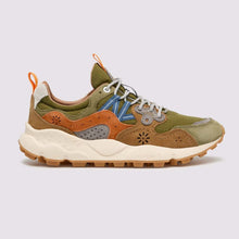 Load image into Gallery viewer, FLOWER MOUNTAIN | Yamano 3 Suede/Nylon Sneakers | Military-Brown - LONDØNWORKS