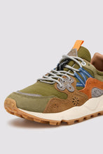 Load image into Gallery viewer, FLOWER MOUNTAIN | Yamano 3 Suede/Nylon Sneakers | Military-Brown - LONDØNWORKS