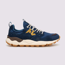 Load image into Gallery viewer, FLOWER MOUNTAIN x UNIVERSAL WORKS | Yamano 3 Suede/Nylon Sneakers | Navy-Brown - LONDØNWORKS