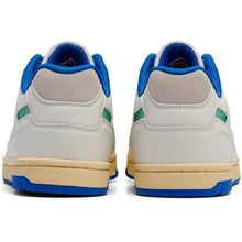 Load image into Gallery viewer, HUMMEL | Power Play LX-E AP1 Court Trainers | White-Blue-Green - LONDØNWORKS