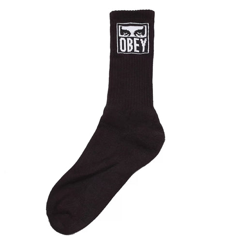 OBEY | Eyes Icon Socks | Black - LONDØNWORKS