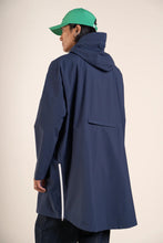 Load image into Gallery viewer, FLOTTE | Liberte Raincoat Cape | Indigo - LONDØNWORKS
