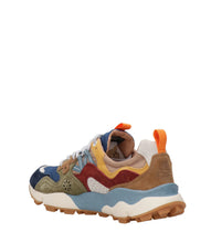 Load image into Gallery viewer, FLOWER MOUNTAIN | Yamano 3 Suede/Nylon Sneakers | Blue-Army Green - LONDØNWORKS