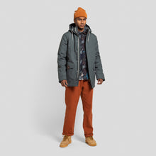 Load image into Gallery viewer, REVOLUTION | 7246 X Parka Jacket Evergreen | Grey - LONDØNWORKS