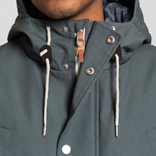 Load image into Gallery viewer, REVOLUTION | 7246 X Parka Jacket Evergreen | Grey - LONDØNWORKS