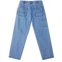 Load image into Gallery viewer, OBEY | Hardwork Carpenter Denim Trousers | Light Indigo - LONDØNWORKS