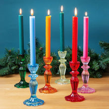 Load image into Gallery viewer, TALKING TABLES | Glass Candle Holder | Red - LONDØNWORKS