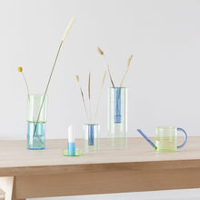 Load image into Gallery viewer, BLOCK DESIGN | Stacking Glass Vase | Blue &amp; Green - LONDØNWORKS