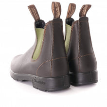 Load image into Gallery viewer, BLUNDSTONE | 519 Leather | lStout Brown/Olive - LONDØNWORKS