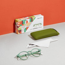 Load image into Gallery viewer, BARNER | Le Marais Blue Light Glasses | Military Green - LONDØNWORKS