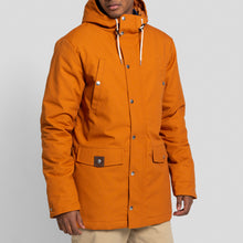 Load image into Gallery viewer, REVOLUTION | 7246 X Parka Jacket Evergreen | Orange - LONDØNWORKS