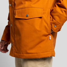 Load image into Gallery viewer, REVOLUTION | 7246 X Parka Jacket Evergreen | Orange - LONDØNWORKS