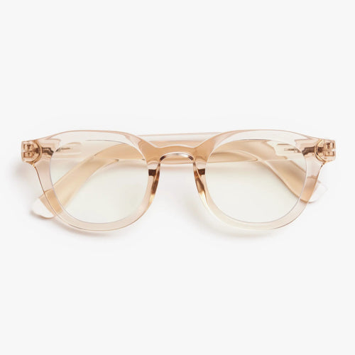 BARNER | Andy | Blue Light Glasses | Glossy Pink Quartz