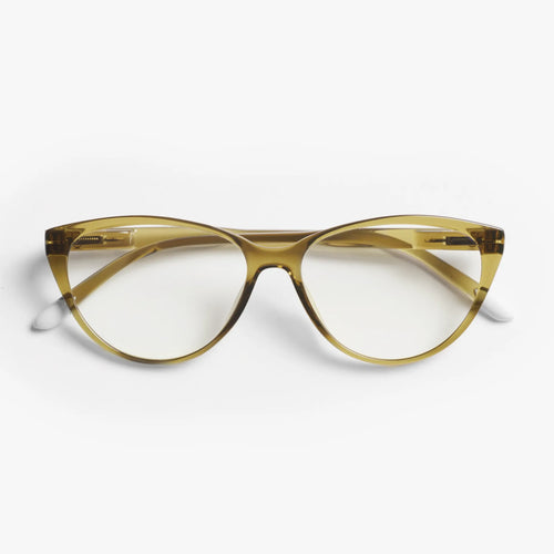 BARNER | Astoria Blue Light Glasses | Glossy Cool Matcha