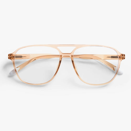 BARNER | Brad | Blue Light Glasses | Glossy Rose