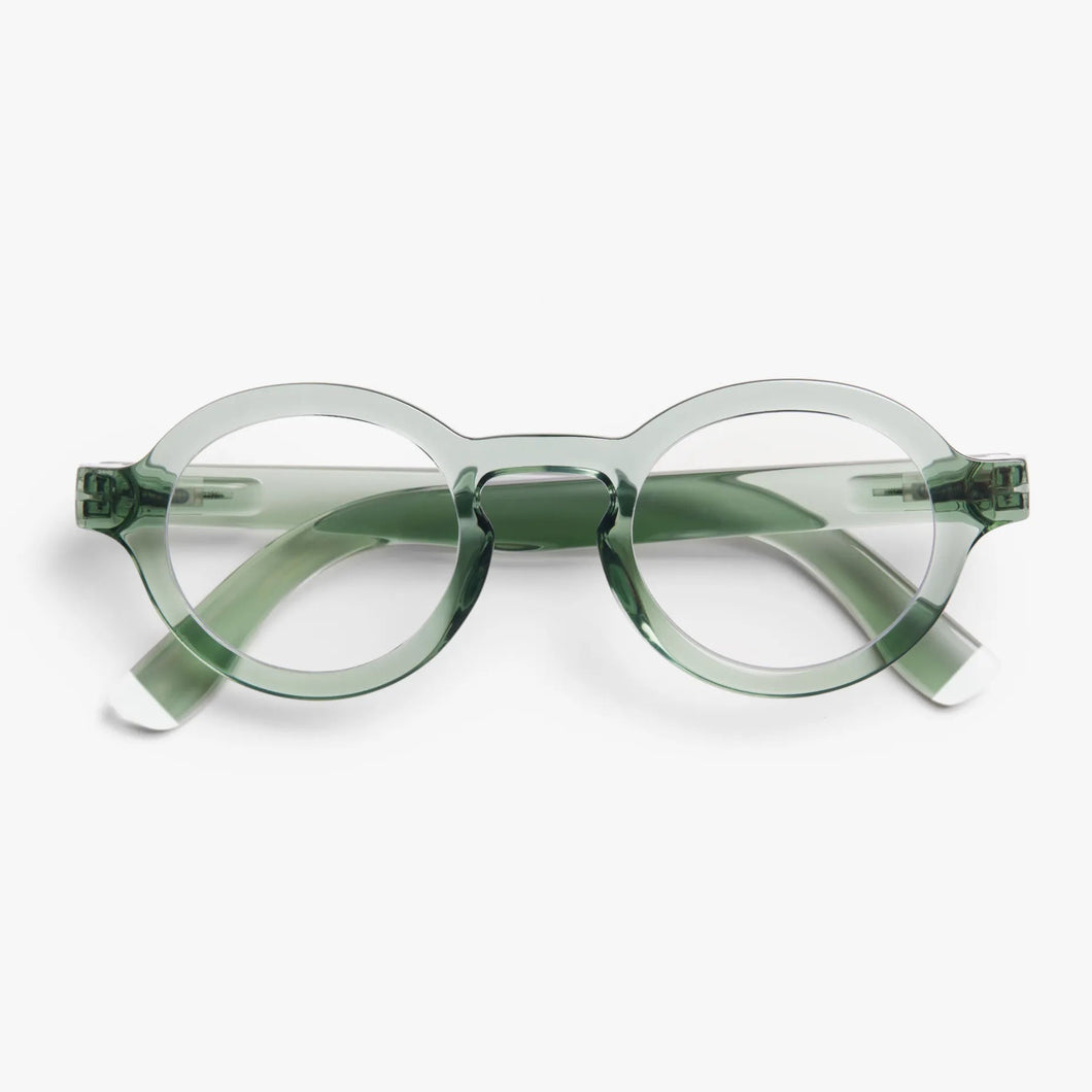 BARNER | Charles | Blue Light Glasses | Glossy Jade