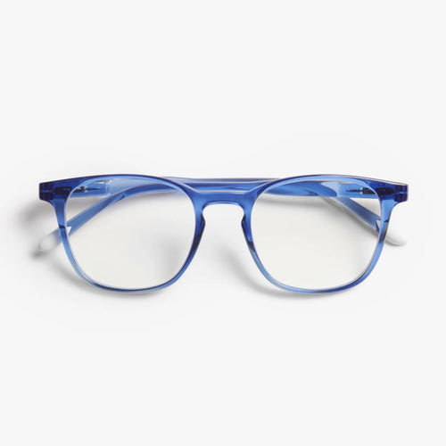 BARNER | Dalston | Blue Light Glasses | Glossy Bright Cobalt