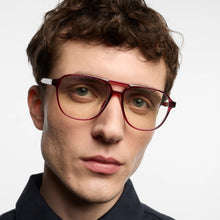Load image into Gallery viewer, BARNER | Brad | Blue Light Glasses | Glossy Cherry Lacquer