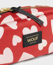 Load image into Gallery viewer, WOUF | Amore Makeup Bag | Red