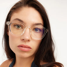Load image into Gallery viewer, BARNER | Andy | Blue Light Glasses | Glossy Crystal Combi