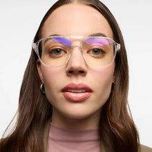 Load image into Gallery viewer, BARNER | Brad | Blue Light Glasses | Glossy Crystal