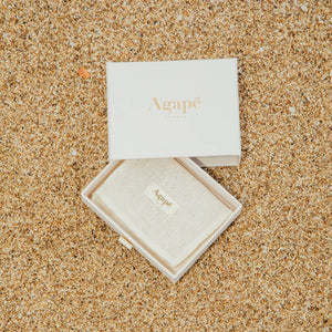 AGAPE JEWELLERY | Miva Honey Charm Necklace | Gold Plated - LONDØNWORKS