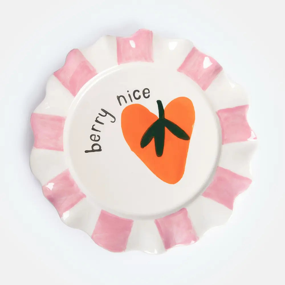 CAROLINE GARDNER | Berry Nice Heart Plate - LONDØNWORKS
