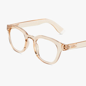 BARNER | Andy | Blue Light Glasses | Glossy Pink Quartz