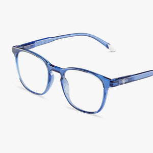 BARNER | Dalston | Blue Light Glasses | Glossy Bright Cobalt