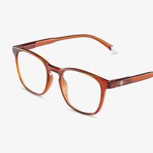 BARNER | Dalston | Blue Light Glasses | Glossy Intense Rust