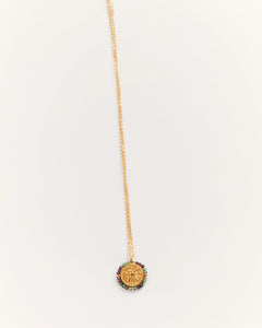 PALAS | Belamar Primavera Medal Necklace | Gold Plated - LONDØNWORKS