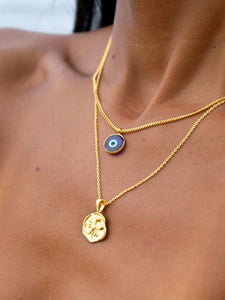 FORMATION | Mati Evil Eye Necklace | Gold Plated - LONDØNWORKS
