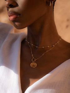 FORMATION | Rising Sun Necklace | Gold Plated