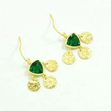 Load image into Gallery viewer, NOYRE BERLIN | Sidney Earrings | Green Tourmaline