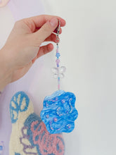 Load image into Gallery viewer, SEBASTIAN SOCHAN | Beaded Bag Charm Keychain | Ocean Blue - LONDØNWORKS