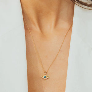 AGAPE JEWELLERY | Matia Charm Necklace | Gold Plated - LONDØNWORKS