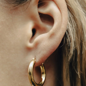 NORDIC MUSE | Classic Hoops | Gold - LONDØNWORKS