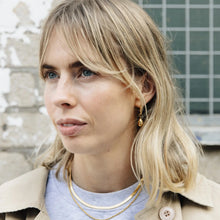Load image into Gallery viewer, NORDIC MUSE | Double Layer Feature Necklace | Gold