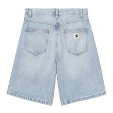 Load image into Gallery viewer, CARHARTT WIP | W' Brandon Short  | Blue Heavy Worn Bleached