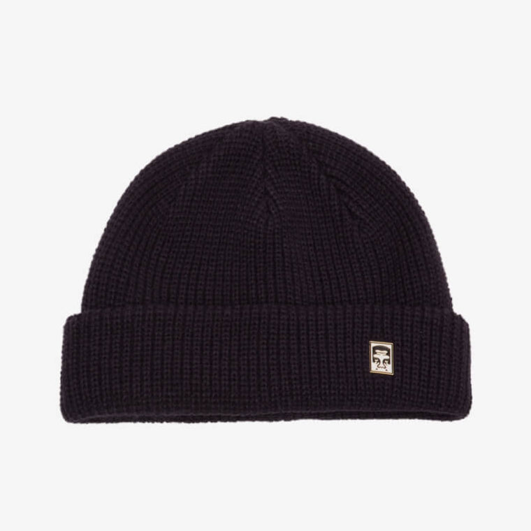 OBEY | Micro Beanie | Black - LONDØNWORKS