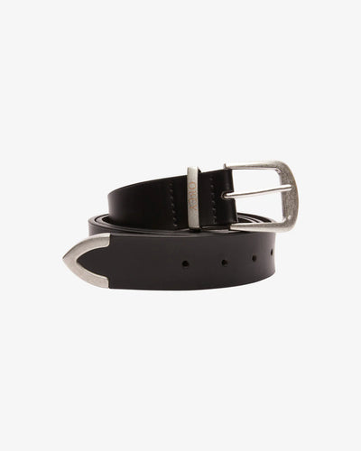 OBEY | Leather Belt | Black