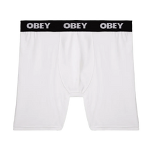 Load image into Gallery viewer, OBEY | Established Work 2 Pack Boxers | White